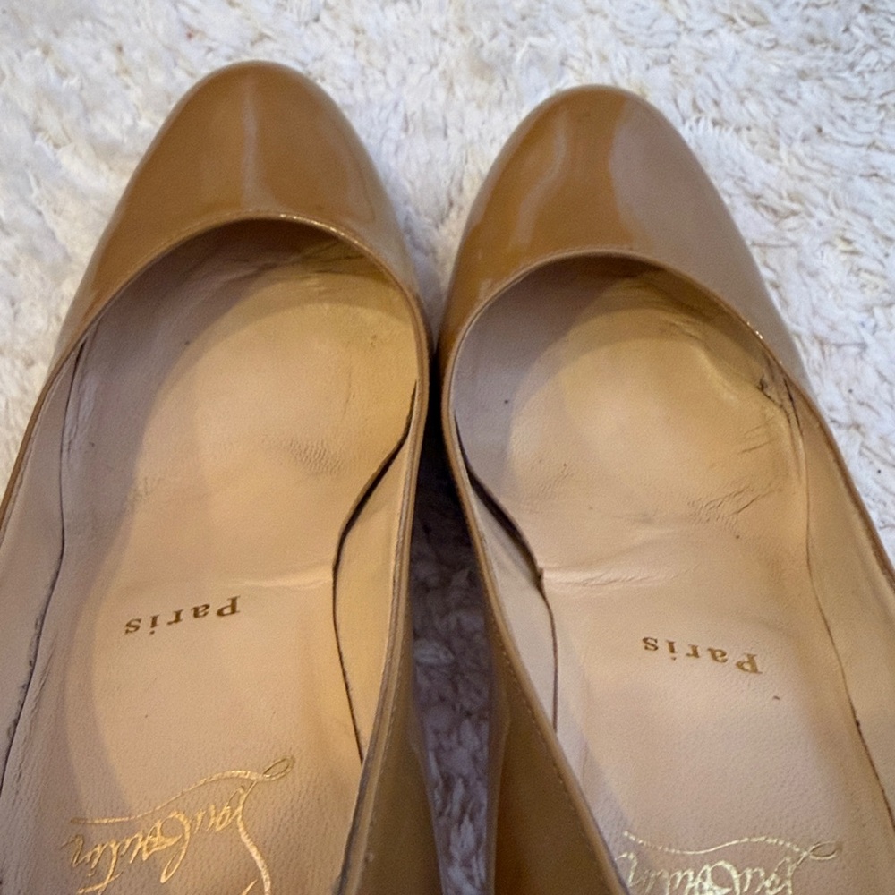 Christian Louboutin Carmel Patent Heels - Picture 6 of 6